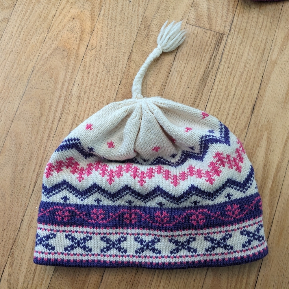 Vintage Vermont Originals 100% Wool Knit Winter Hat